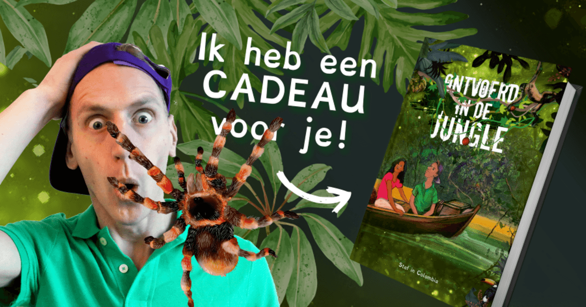 Gratis christelijk kinderboek 'Ontvoerd in de jungle' I SDOK